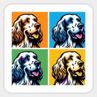 English Setter Pop Art - Dog Lovers Sticker